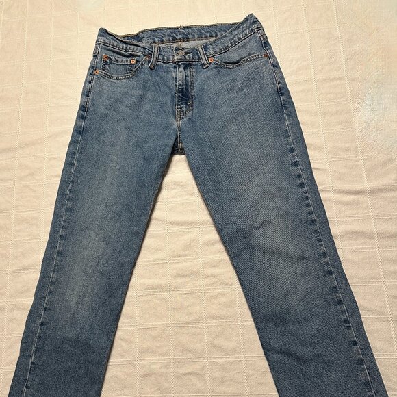 Levi's 511 Jeans 31x30 (Cropped Hem) Light Wash - Picture 1 of 3